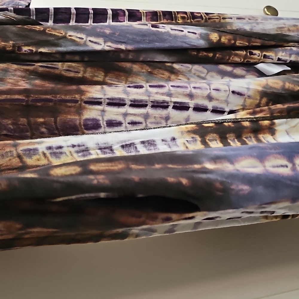 Stylish Multicolor Long Cardigan - Picture 2 of 6